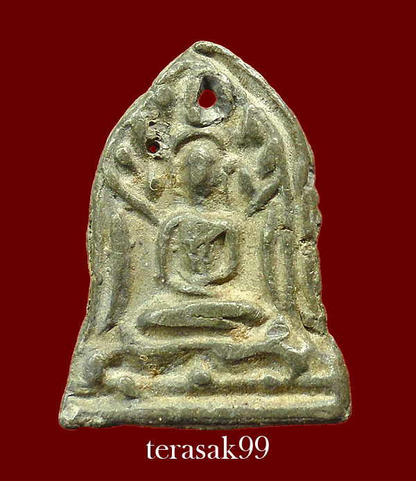 พระกรุวัดเพชร พิมพ์สมาธิ เนื้อชินเงิน จ.สระบุรี ราคาเบาๆ (องค์ที่3)