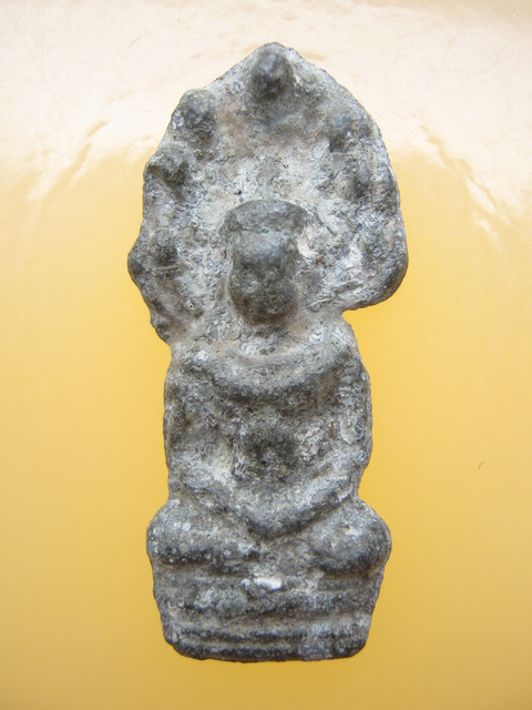 พระนาคปรก เนื้อชิน ไม่ทราบที่