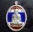 หลวงพ่อทวด หลังหลวงพ่อพรหม เนื้อเงิน