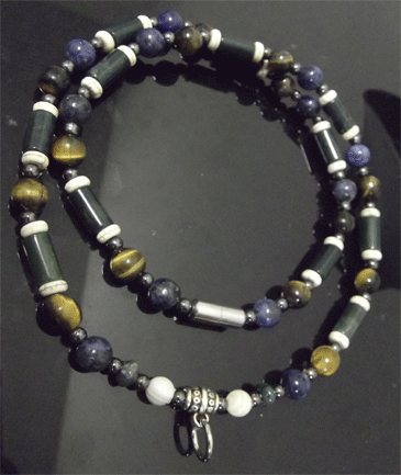 ลาพิช +หยกแท่ง โบราณคลาสสิค ยาว 11" HANDMADE ดีไซน์เอกลักษณ์