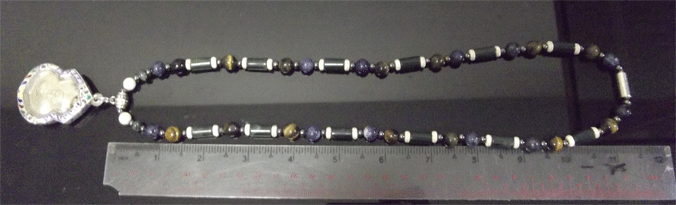 ลาพิช +หยกแท่ง โบราณคลาสสิค ยาว 11" HANDMADE ดีไซน์เอกลักษณ์