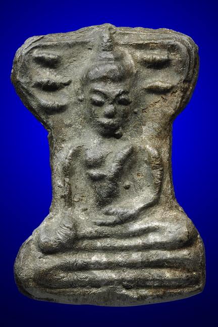 พระมเหศวร ย้อนยุค ปี45 วัดพระศรีฯ สุพรรณบุรี เนื้อสัมฤทธิื