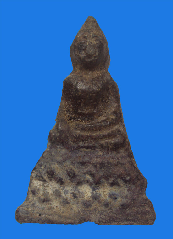 พระเนื้อชินตะกั่วสนิมแดง เก่าแท้ดูง่าย ไม่ทราบที่ครับ