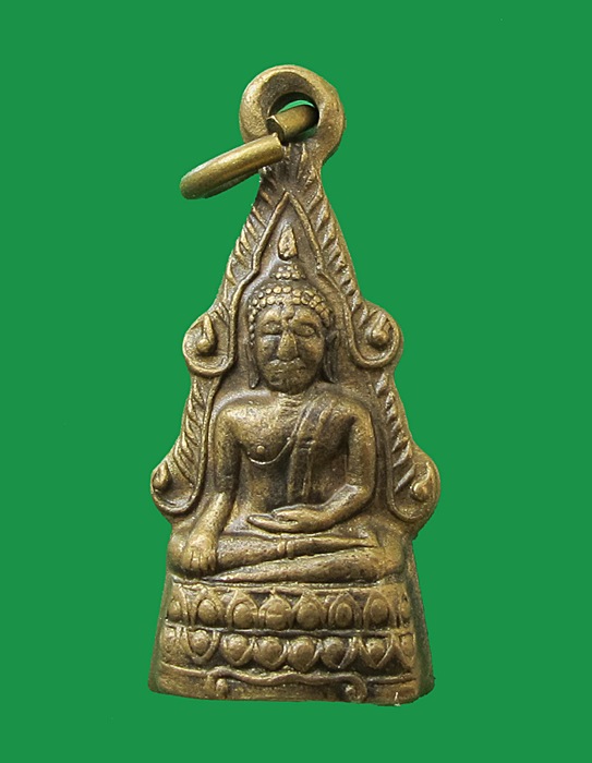 พระกริ่งพุทธชินราช เนื้อทองเหลือง ปี2500 วัดพระศรีมหาธาตุวรมหาวิหาร จ.พิษณุโลก สวยๆ (( 1 ))