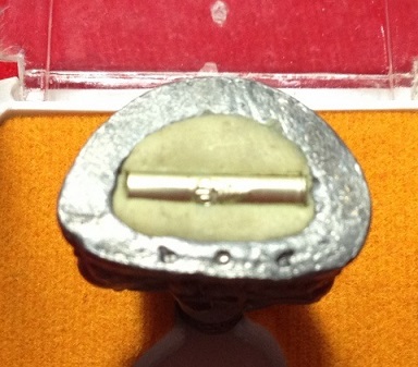 พระสีวลีจกบาตร ครูบากฤษณะ นครราชสีมา เนื้อตะกั่ว กรรมการ หมายเลข 205 สร้าง 300 องค์