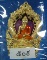 สร้างน้อยจำนวน ๙๙๙ องค์ เสมาฉลุยกองค์พระพุทธสิหิงค์**รุ่นสิหิงค์๕๕**เนื้อทองระฆังลงยาม่วง No.๕๐๙