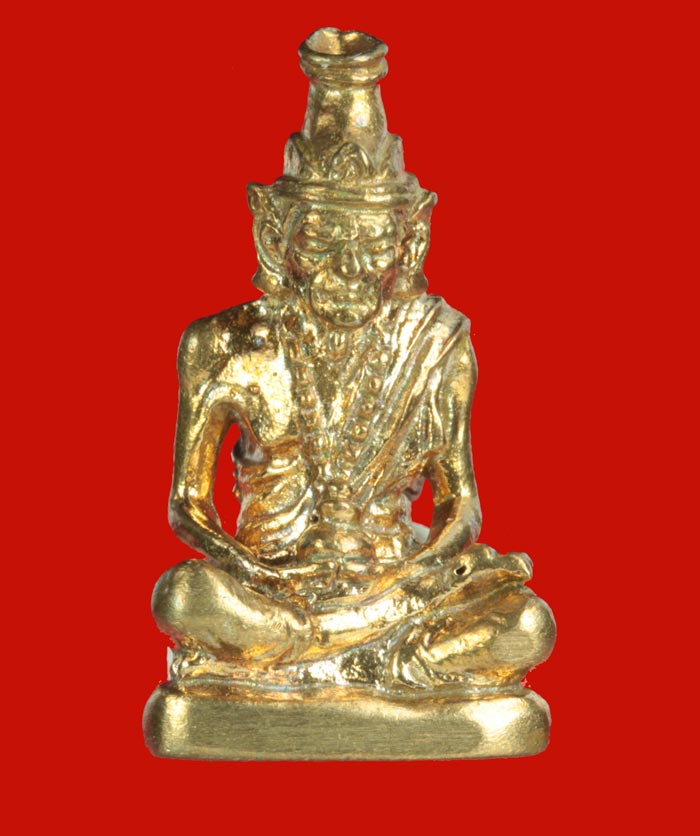 รูปหล่อพระฤาษีครูยา หลวงปู่พุทธะอิสระ วัดอ้อน้อย นครปฐม 1