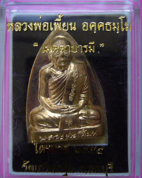 2 องค์ครับ รูปเหมือนปั๊มเตารีด หลวงพ่อเพี้ยน วัดเกริ่นกฐิน เมตตาบารมี ไตรมาส 54 