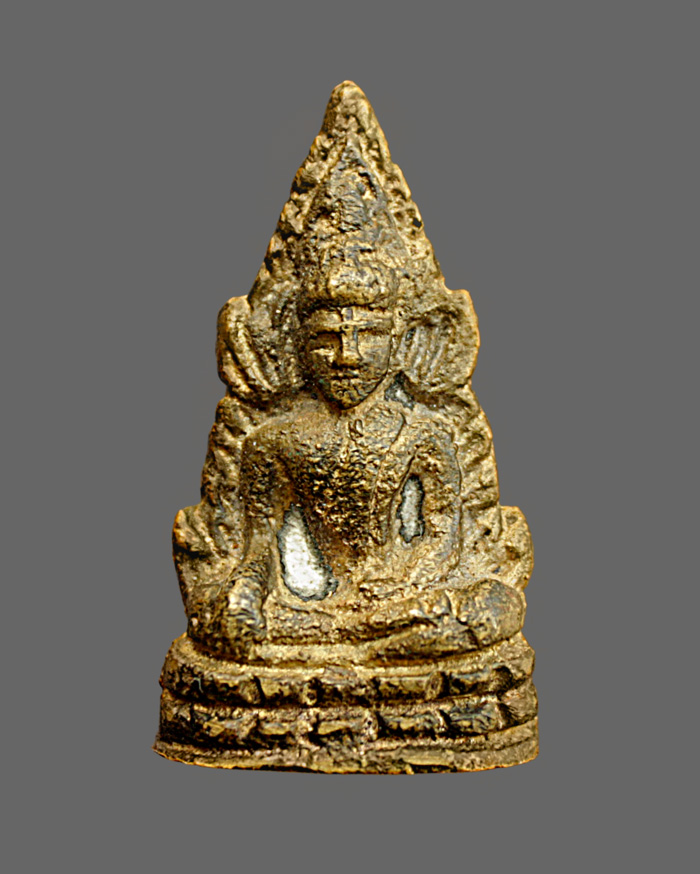  พระพุทธชินราช วัดสุทัศน์ รุ่นอินโดจีน พิมพ์ต้อบัวเล็บช้าง ปี 2485 ไม่มีโค้ด องค์ที่ 2