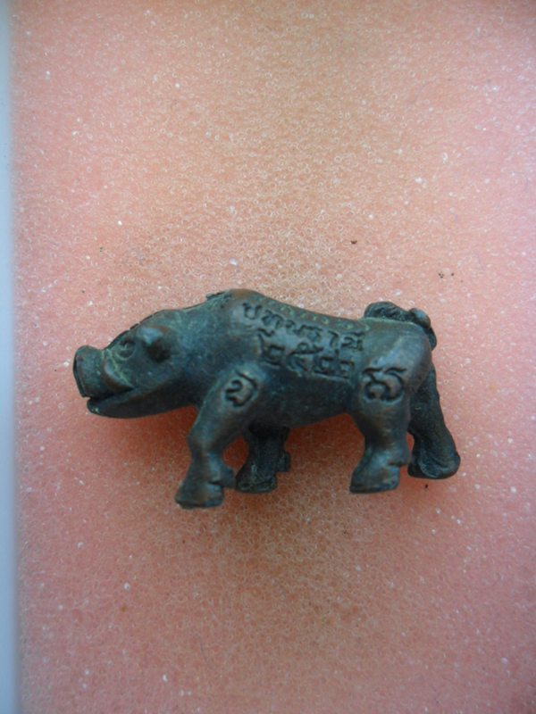 หมูทองแดง ปี22 หลวงปู่เส็ง วัดบางนา