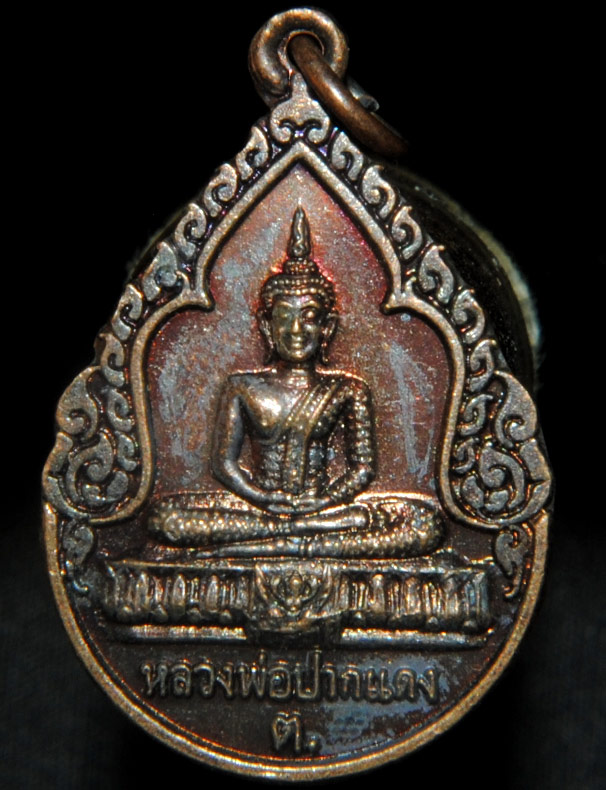 หลวงพ่อปากแดง วัดพราหมณี จ.นครนายก พ.ศ.๒๕๕๐ รุ่นนะเมตตา