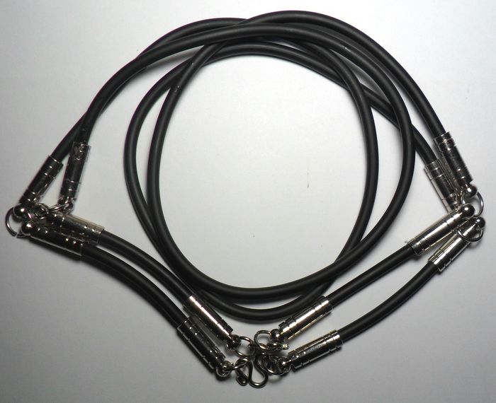 (( 2เส้น )) สร้อยพระ 3 ห่วง สร้อยโอริงขั้นด้วยสแตนเลสกลึง ยาว 24 นิ้ว ของใหม่