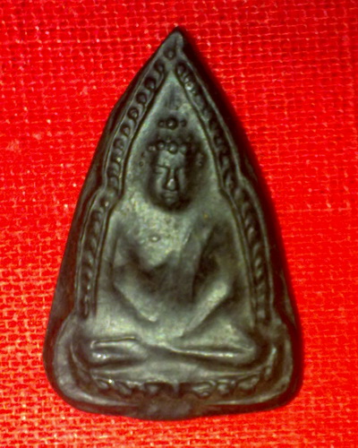 พระพุทธชินราช หลวงพ่อเงิน วัดดอนยายหอม นครปฐม เนื้อใบลาน