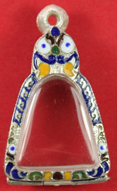 ตลับเงินลงยาลพ.เงินจอบใหญ่ เปิดหลังของใหม่  