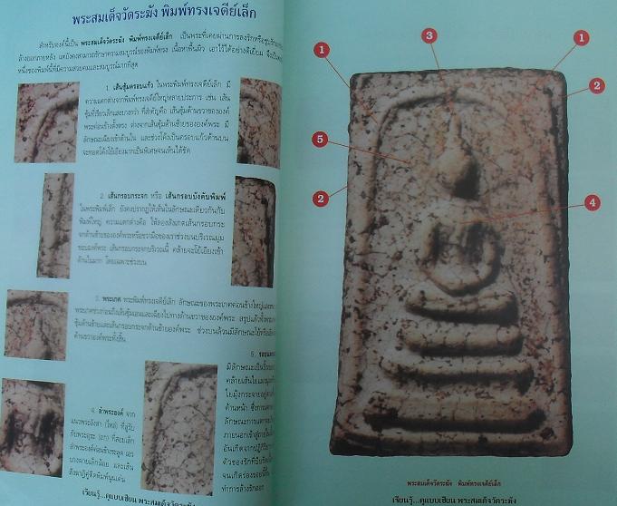หนังสือเรียนรู้ ดูแบบเซียน พระสมเด็จวัดระฆัง  เคาะเดียว