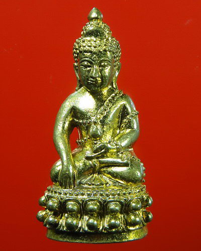 กริ่งเนื้อทองชนวน(ชนวนนวะโลหะเต็มสูตร)หลวงปู่เกลี้ยง เตชฺธมฺโม รุ่นชินบัญชร
