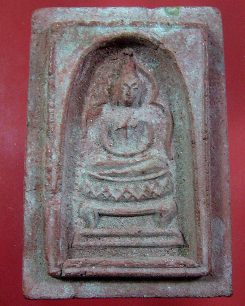 พระสมเด็จวัดเทพากร ไม่ตัดปีก หลวงพ่อกวย ฯ ปลุกเสก (รหัส 1804)
