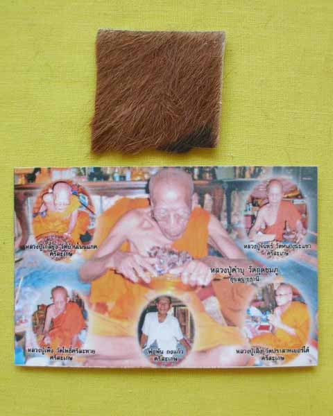 แผ่นหนังเสือพยัคราช ๕ มหาอำนาจ กรรมการ ล.ป.คำบุ "รุ่นเสาร์๕" ปี53 เคาะเดียว A9