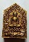 วัดใจ พระขุนแผนเทพนิมิต เนื้อชมพู ทาทอง ผงพรายกุมาร พิมพ์เล็ก หมายเลข 1699