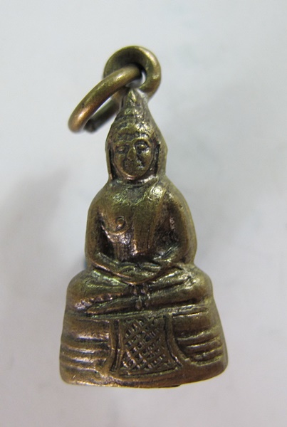 < วัดใจ เคาะเดียว 60 บาท > กริ่งเล็กหลวงพ่อโสธร เนื้อทองเหลือง ปี2512 วัดโสธรฯ จ.ฉะเชิงเทรา สวยๆ 3