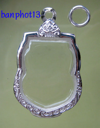 เคาะแรก ตลับเงินแท้แกะลาย ขัดเงา หลังเปิด ยกซุ้มใส่เหรียญเสมาเล็ก เหรียญชินราชอินโดจีน เหรียญลป.ทวด