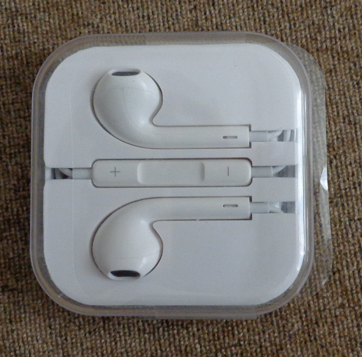 หูฟังแกะมาจากกล่อง iPhone5 ใช้ได้กับ iPhone iPod iPad ทุกรุ่น โทรศัพท์ MP3 คอมพิวเตอร์โน้ตบุ๊ค