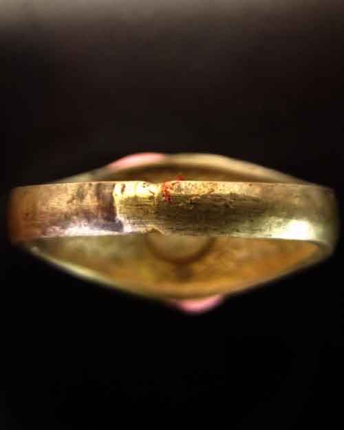 แหวนข้าวตอกพระร่วงหลวงพ่อสนิทวัดลำบัวลอย