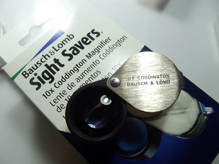 ราคาพิเศษค่ะกล้องส่องพระ BAUSCH & LOMB 10X Coddington รุ่นเก่าพร้อมซองหนังจัดส่งEMS 