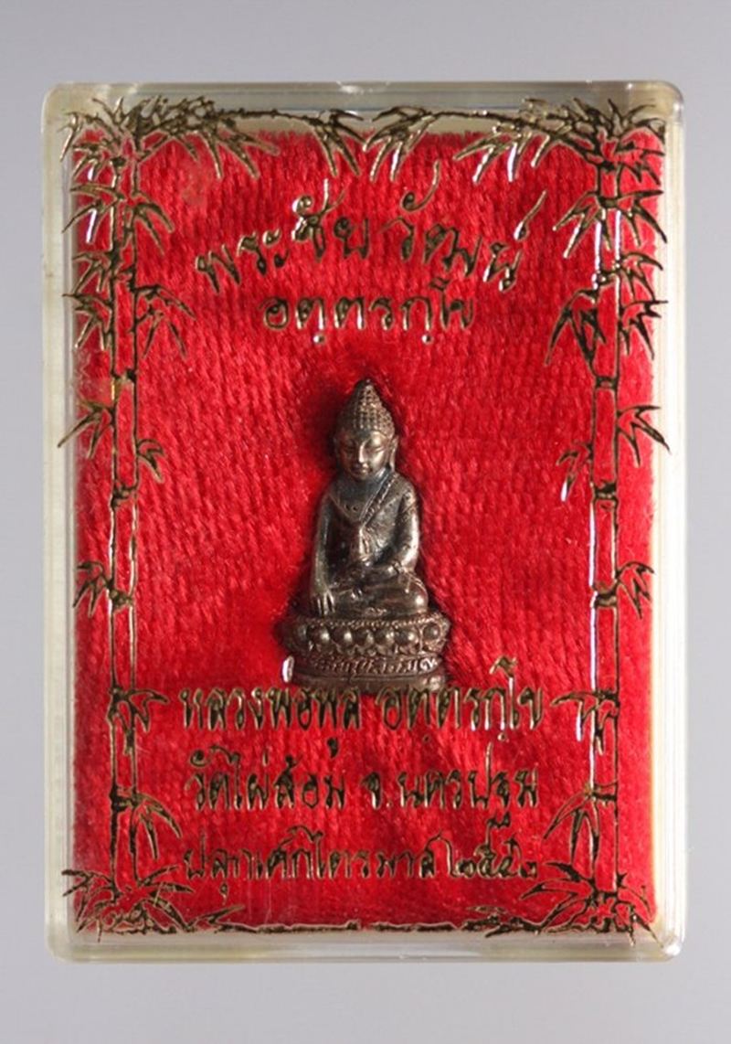 พระชัยวัฒน์ หลวงพ่อพูล วัดไผ่ล้อม เนื้อนวะ