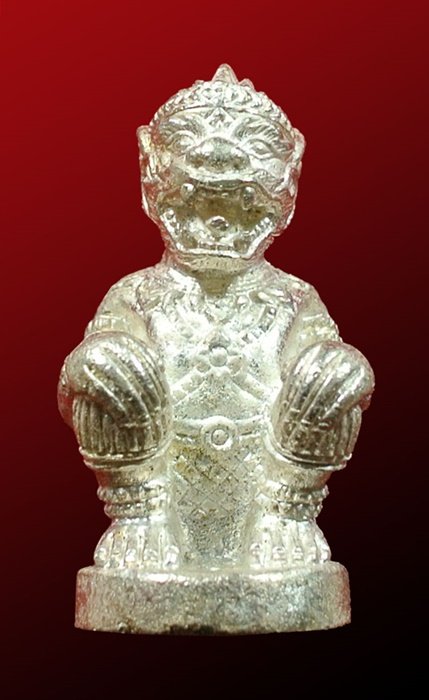 **** วัดใจ 9 บาท ***** หนุมาน หลวงปู่คำบุ ก้นอุดผงพุทธคุณ ปี 2554 ** RY511
