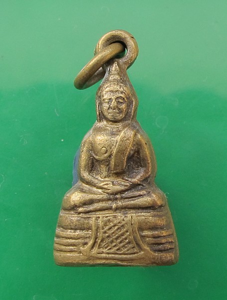 < วัดใจ เคาะเดียว 60 บาท > กริ่งเล็กหลวงพ่อโสธร เนื้อทองเหลือง ปี2512 วัดโสธรฯ จ.ฉะเชิงเทรา สวยๆ 1