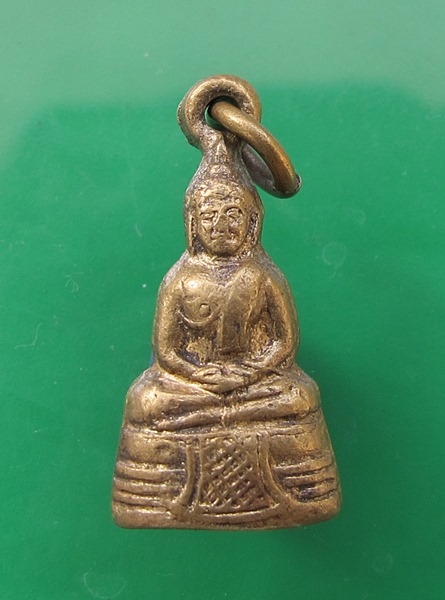 < วัดใจ เคาะเดียว 60 บาท > กริ่งเล็กหลวงพ่อโสธร เนื้อทองเหลือง ปี2512 วัดโสธรฯ จ.ฉะเชิงเทรา สวยๆ 3