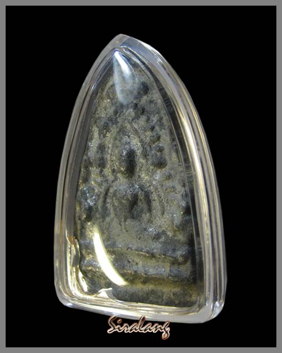 เนื้อชินเงิน พิมพ์ใบตำลึง วัดราช จ.อยุธายา