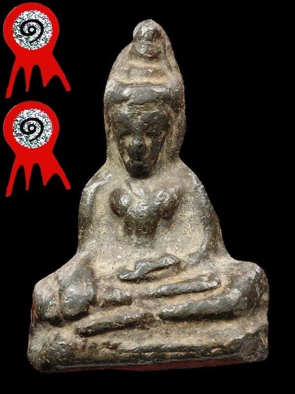 พระท่ากระดาน สนิมแดง พิมพ์เล็ก จ.กาญจนบุรี