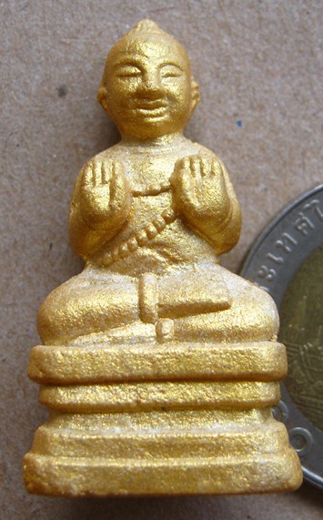 กุมารทอง รุ่นแรกผงพรายกุมาร หลวงพ่อสาคร วัดหนองกรับ จ ระยอง หมายเลข