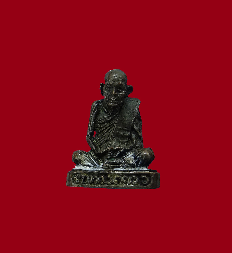 รูปหล่อหลวงพ่อเย่อ โฆสโก  วัดอาสาสงคราม  จังหวัดสมุทรปราการ ปี2521