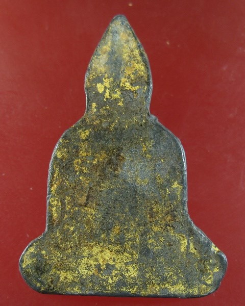 พระเนื้อชินตะกั่ว ลงทองเก่าแท้ดูง่าย