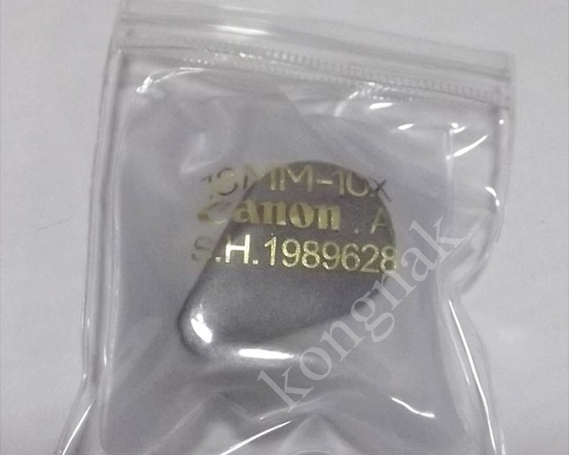 กล้องส่องพระCANON.A 18MM-10X S.H. สีเทาขาว หายาก เลนส์achromatic 3ชั้นเคลือบผิวม่วง #1