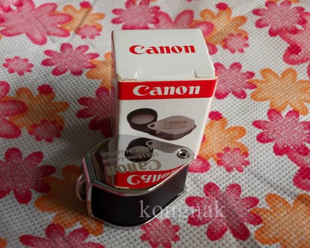 กล้องส่องพระ CANON 10x ตัวเรือนเหล็กหลังFULL HD