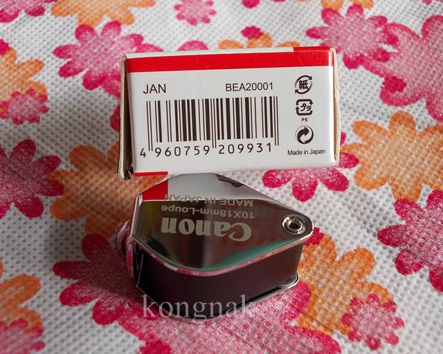 กล้องส่องพระ CANON 10x ตัวเรือนเหล็กหลังFULL HD