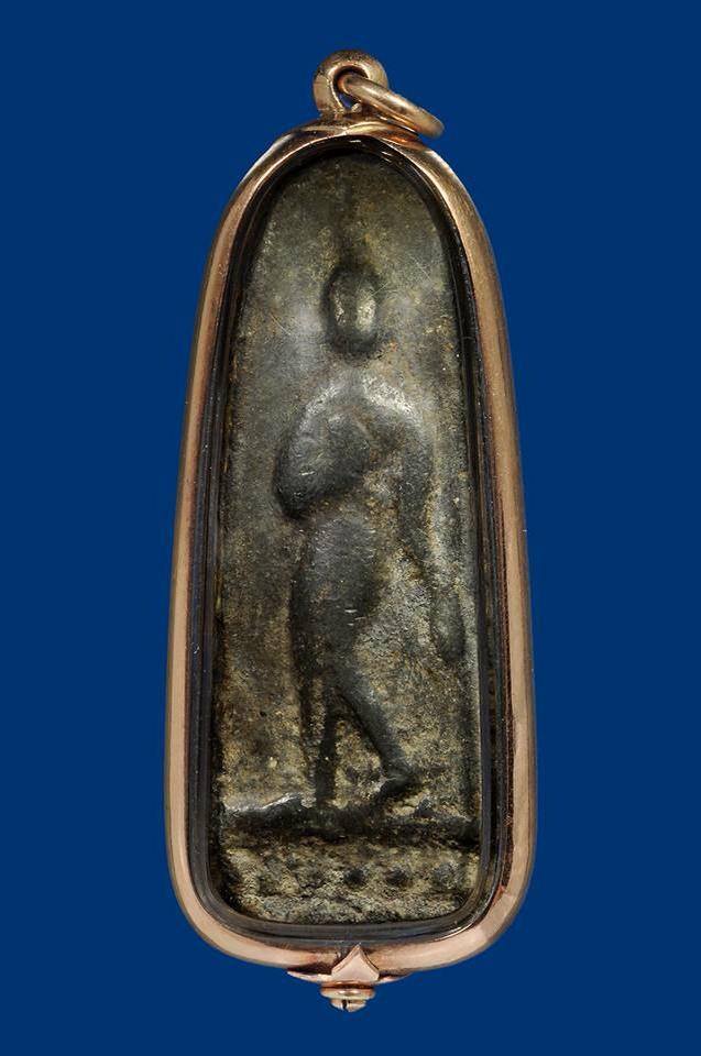 พระลีลาสรรค์ยืน เนื้อชิน จ.ชัยนาท