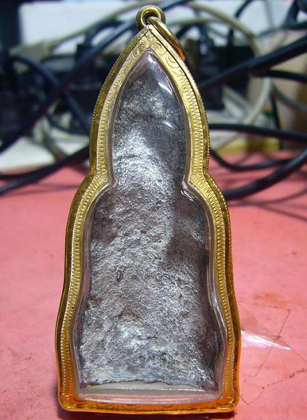 พระหูยานลพบุรี (เนื้อชินเงิน ย้อนยุค) พิมพ์ใหญ่ วัดเสาธงทอง จ.ลพบุรี