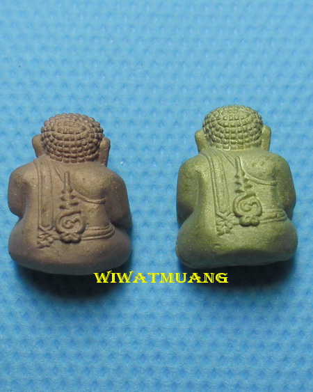 มาเป็นคู่2องค์พระสังกัจจายน์พ่อท่านเชื่อง วัดบางบ่อ จ.นครศรีธรรมราช รุ่นเจริญพร85