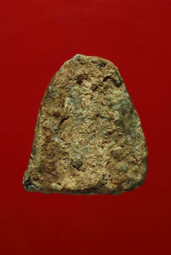 พระร่วงนั่งหน้าโหนกเชตตุพน เนื้อสนิมแดง สุโขทัย