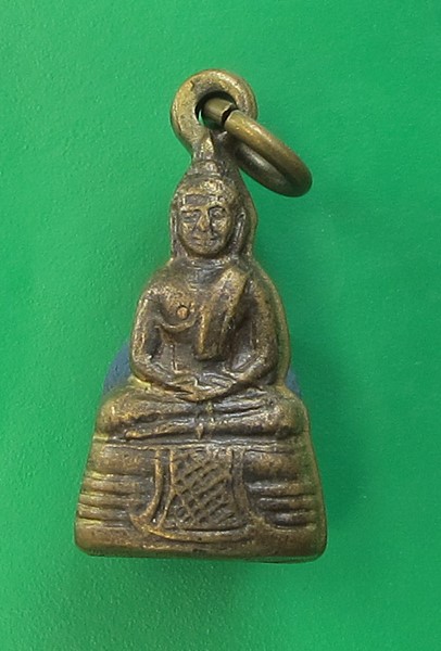 < วัดใจ เคาะเดียว 60 บาท > กริ่งเล็กหลวงพ่อโสธร เนื้อทองเหลือง ปี2512 วัดโสธรฯ จ.ฉะเชิงเทรา สวยๆ 1