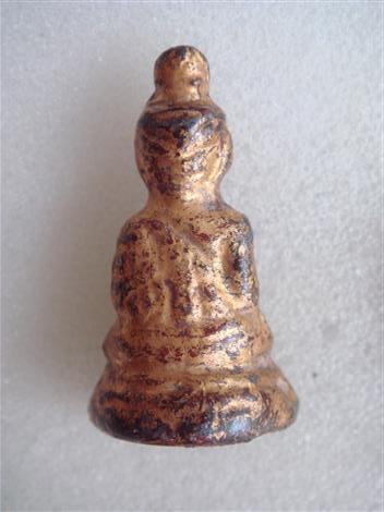 พระวัดเชิงท่า ทาชาดแดง ปิดทอง พิมพ์ฤาษี สวยๆ (เคาะเดียว) 380 บาท