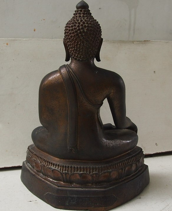 """"วัดใจราคา"""""พระบูชาหลวงพ่อเชียงแสน (สิงห์ 1) วัดกลาง อุตรดิตถ์ หน้าตักประมาณ 9 นิ้ว  