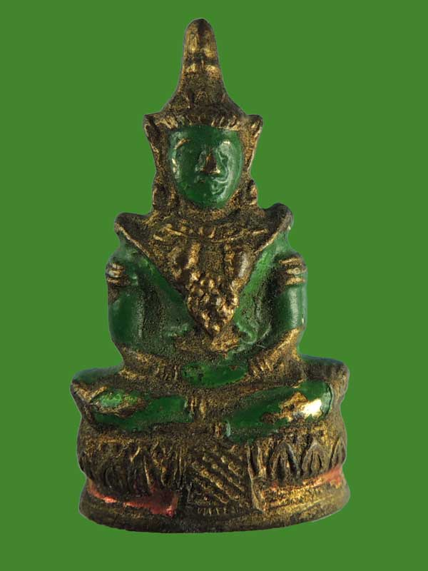 รูปหล่อปั้มพระแก้วมรกต วัดท่าแพ ปี 2504 นครศรีธรรมราช