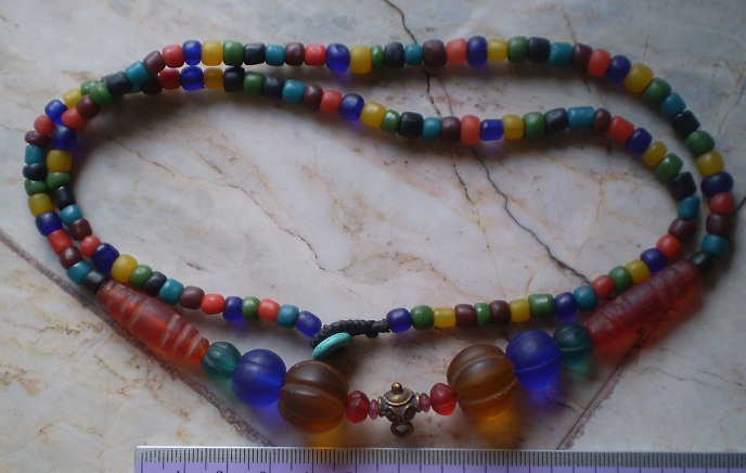 สร้อยลูกปัด ห่เวงกลางหัวขุนโลหะผสม เคาะเดียว