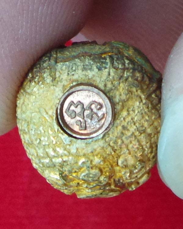 ลูกอมพระสังกัจจายน์  หลวงพ่อพูล  วัดไผ่ล้อม  เนื้อสัมฤทธิ์